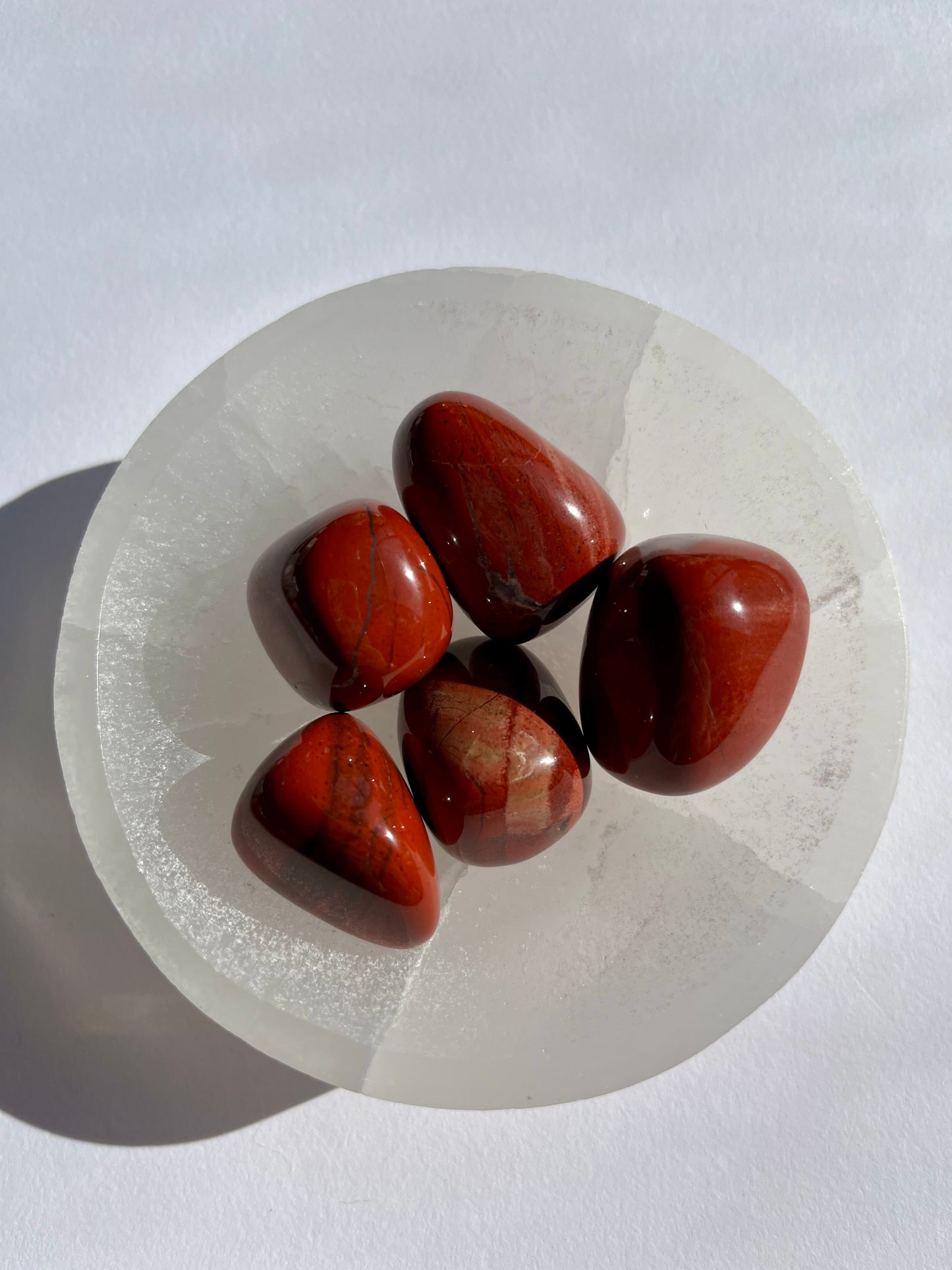 Poppy Jasper Tumbled Stone