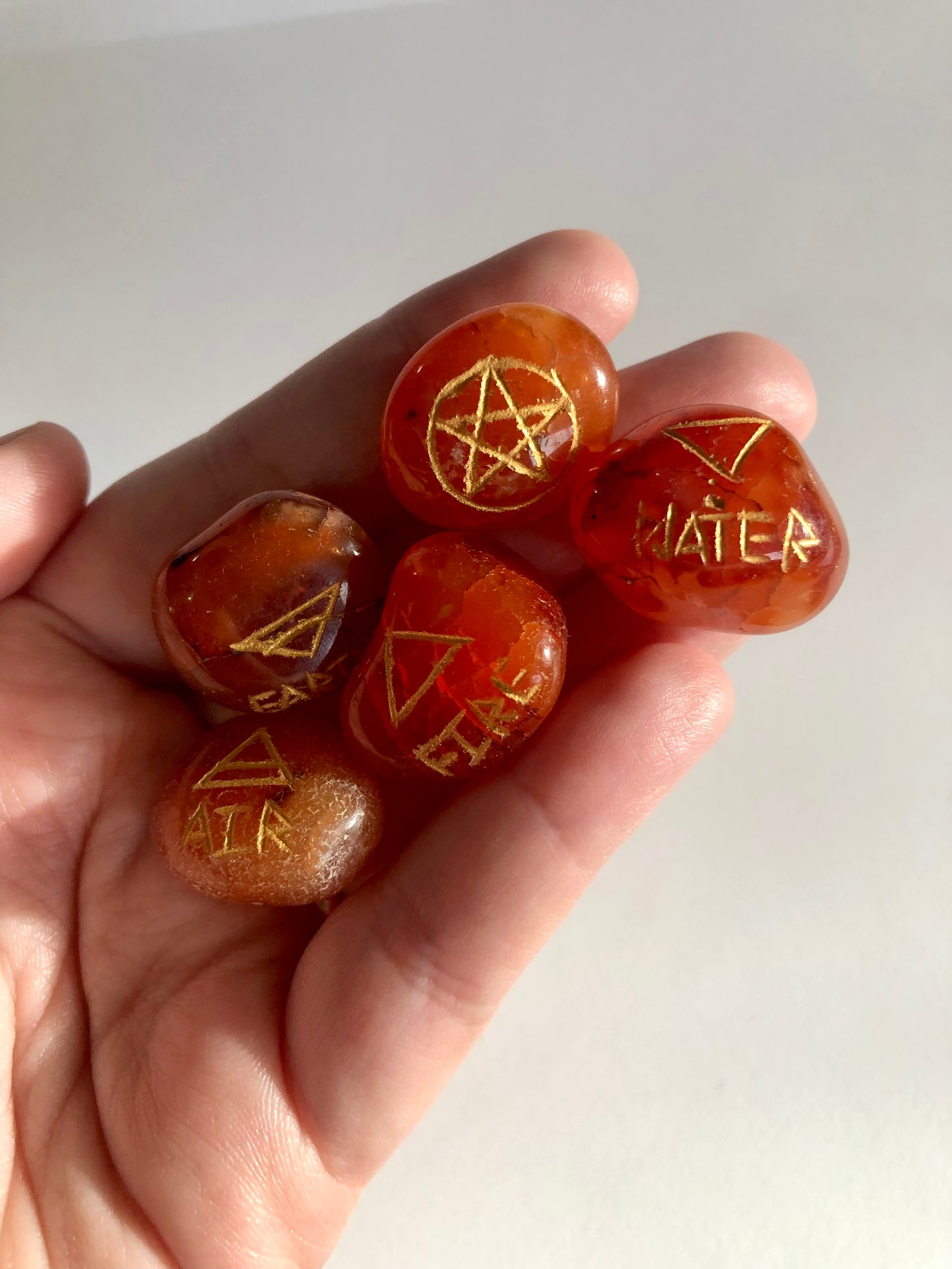 Carnelian Agate Element Set