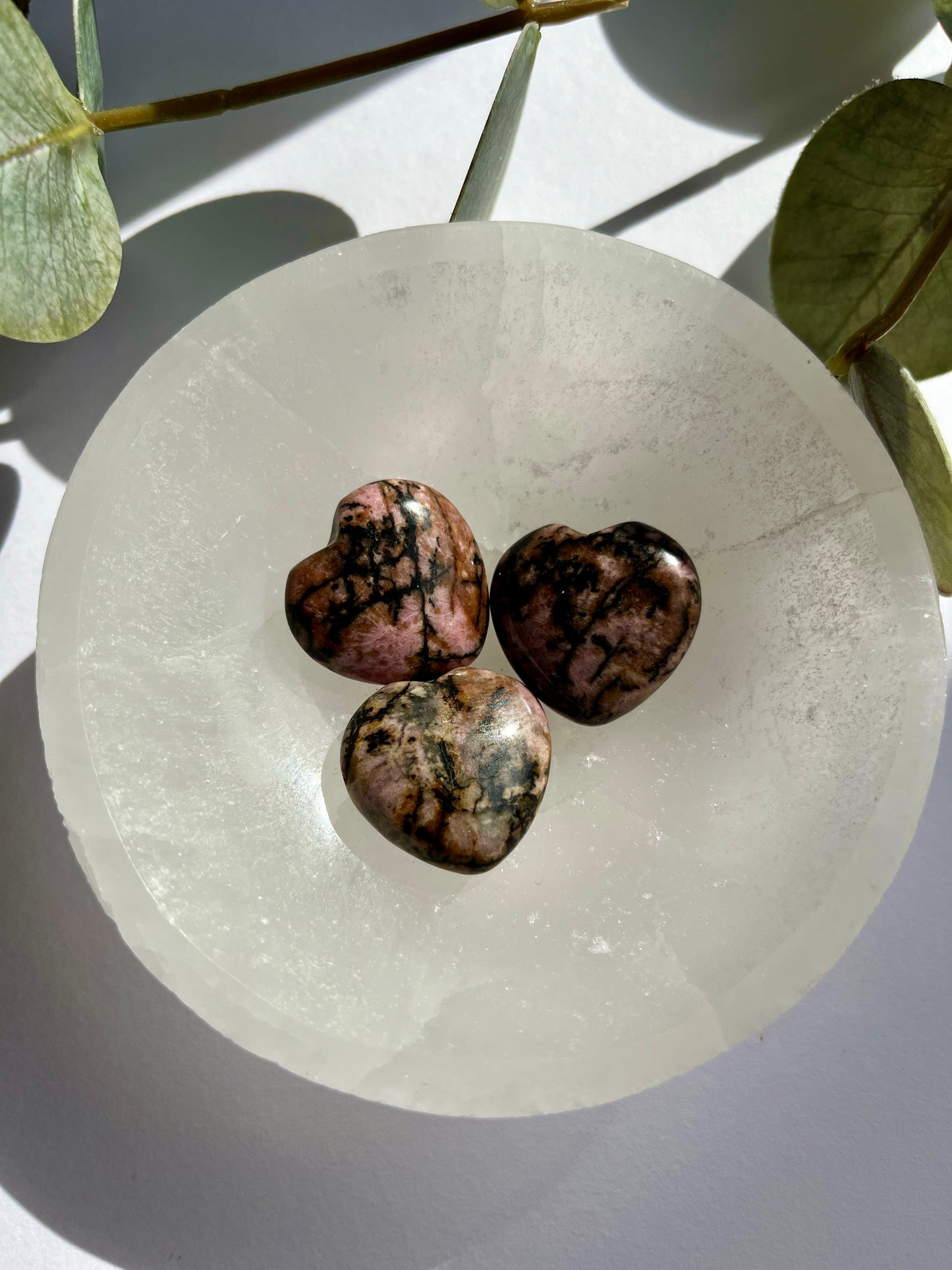 Rhodonite Heart