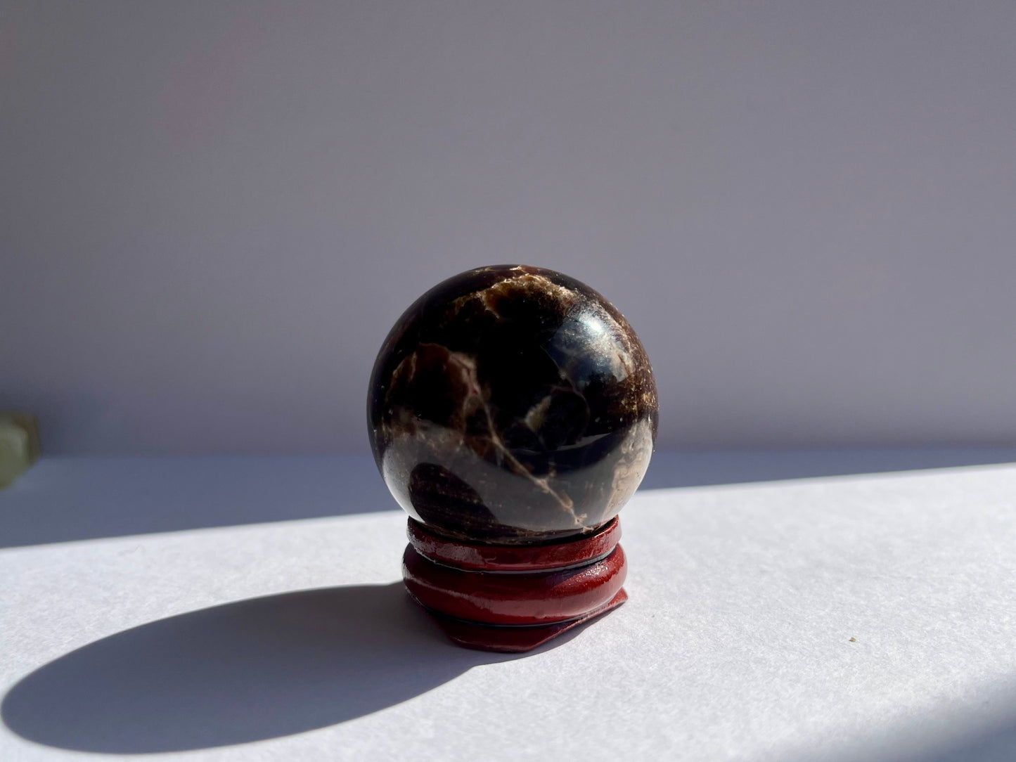 Chocolate Calcite Sphere #2