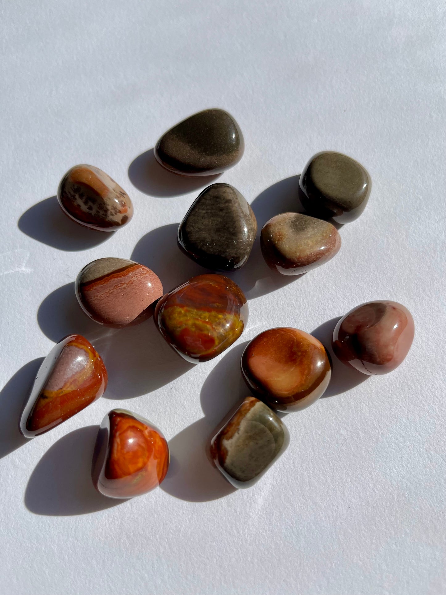 Polychrome Jasper Tumbled Stone