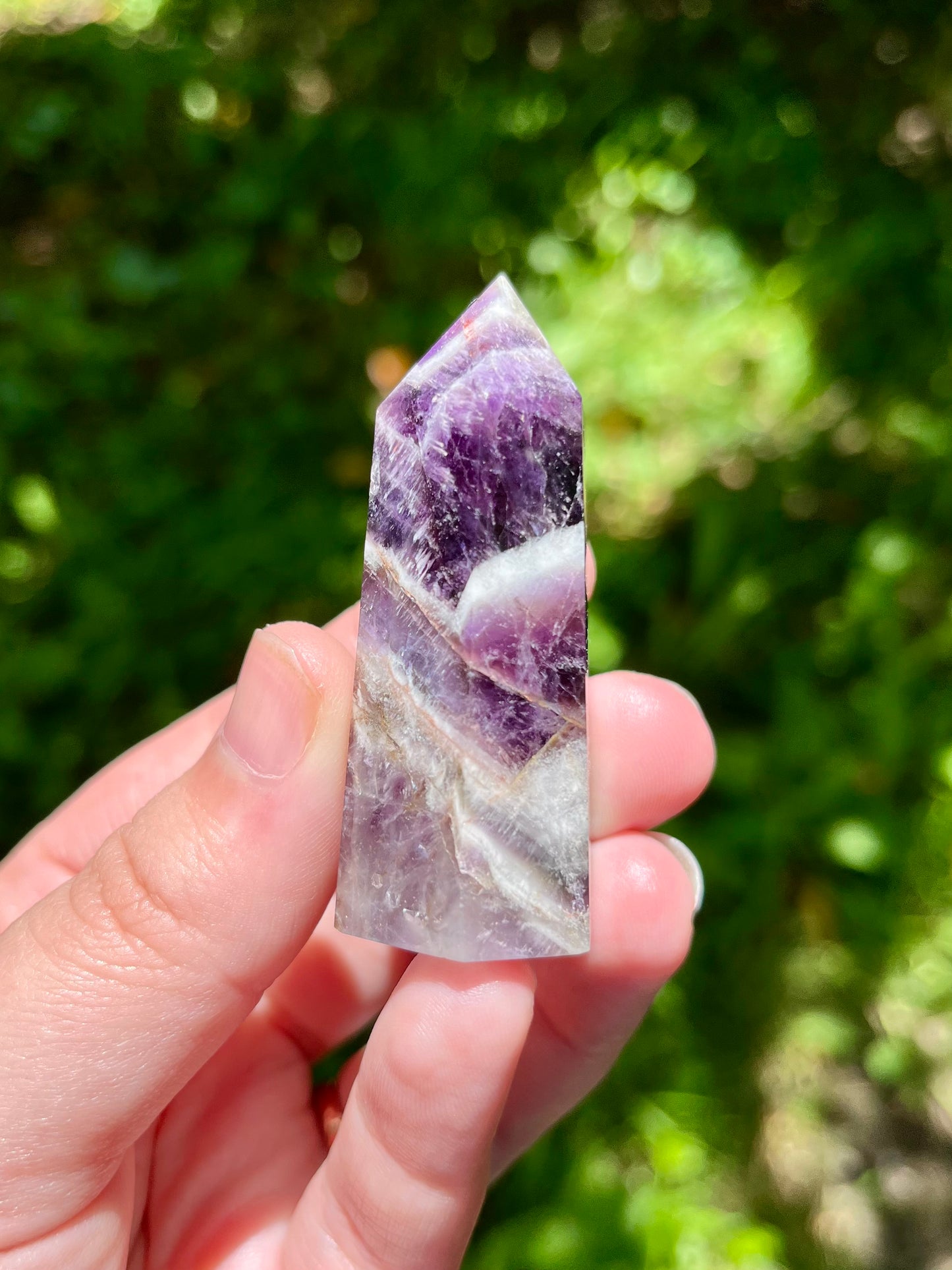 Chevron Amethyst Point