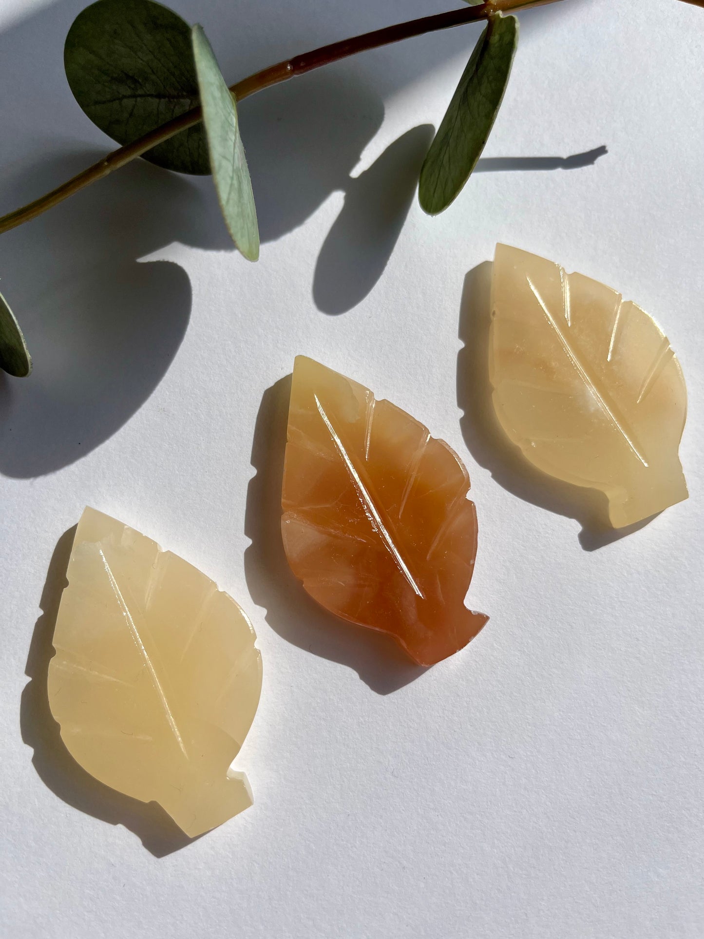 Honey Calcite Leaf Calcite