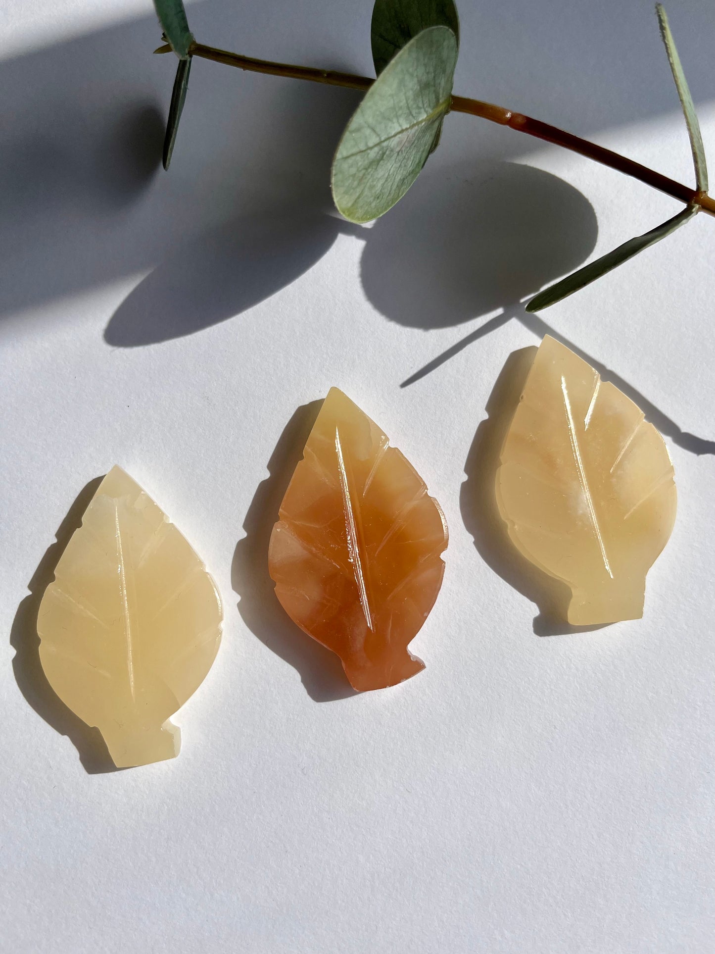 Honey Calcite Leaf Calcite