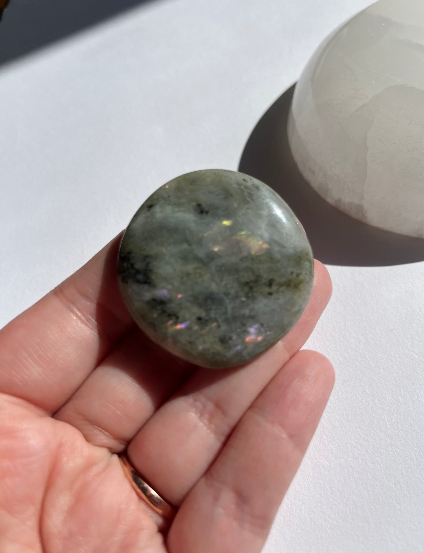 Labradorite Flat Stone