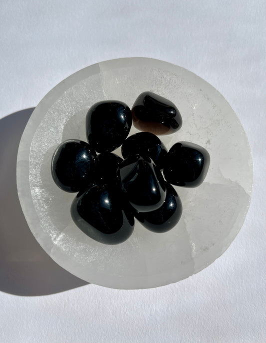 Black Obsidian Tumbled Stone