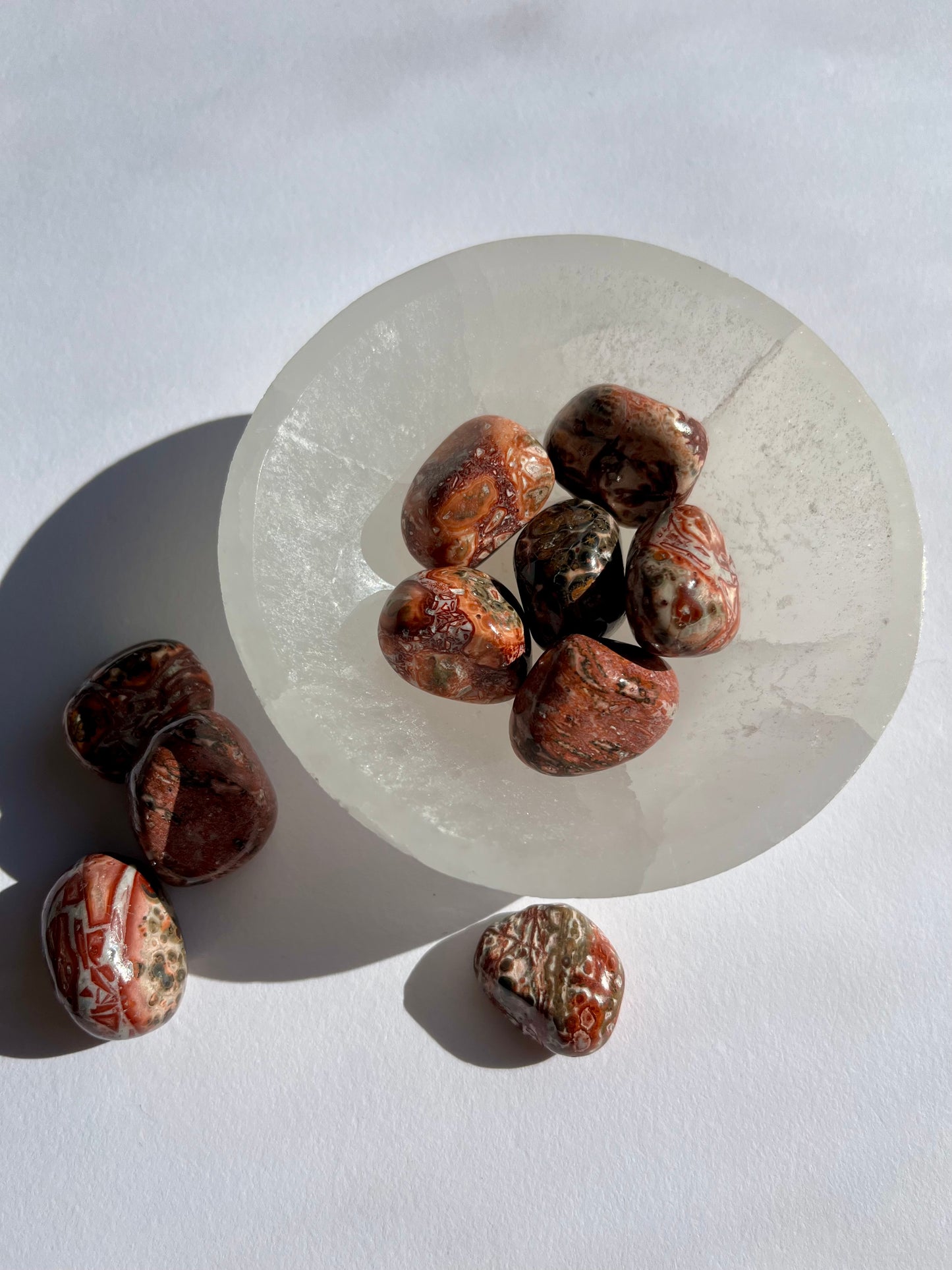 Leopard Skin Jasper Tumbled Stone