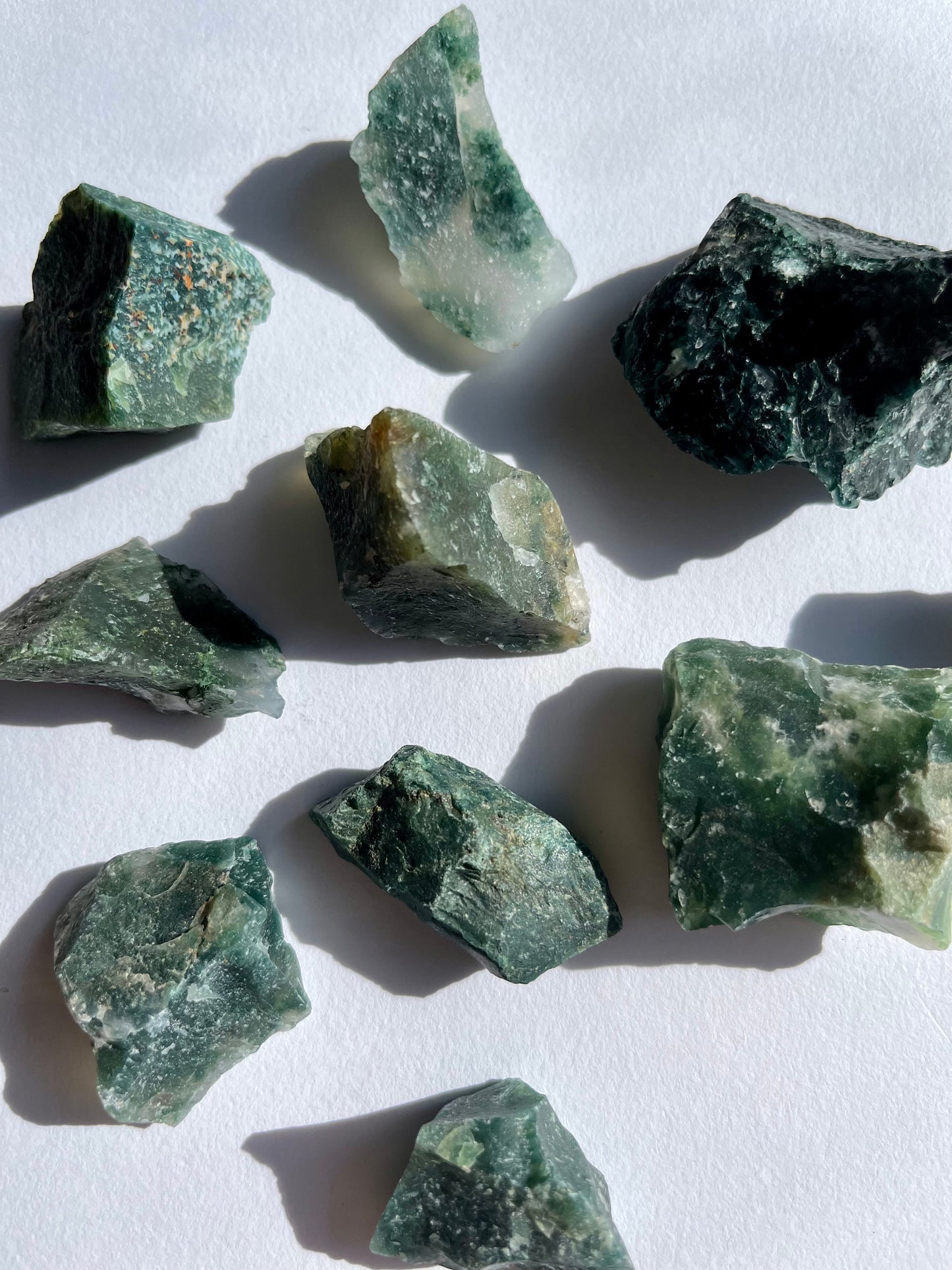 Moss Agate - Rough