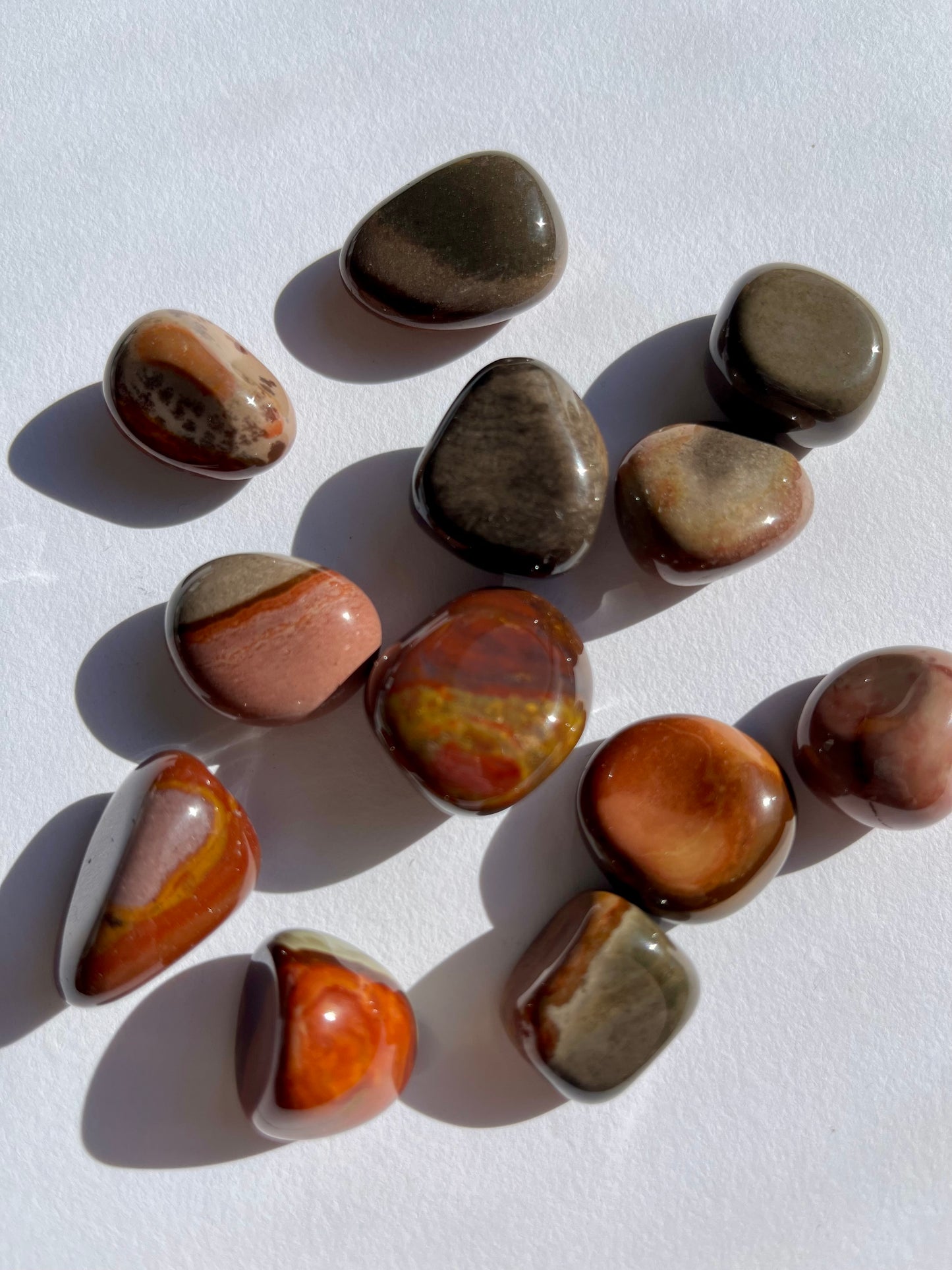 Polychrome Jasper Tumbled Stone