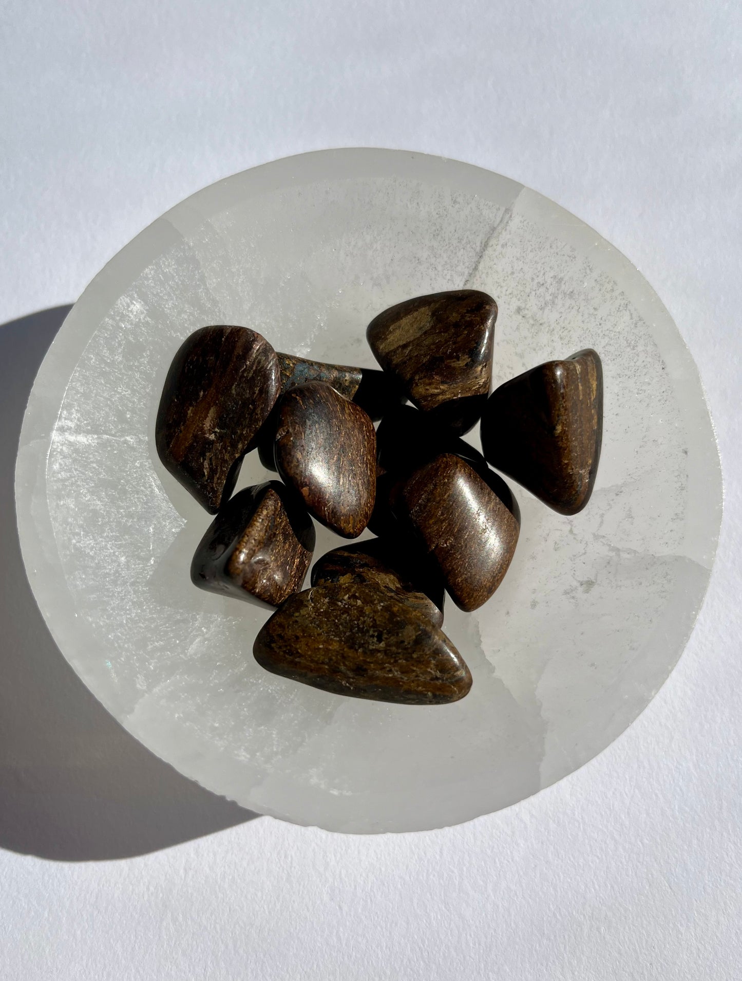 Bronzite Tumbled Stone