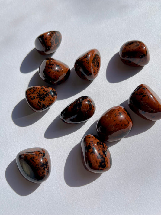 Mahogany Obsidian Tumbled Stone