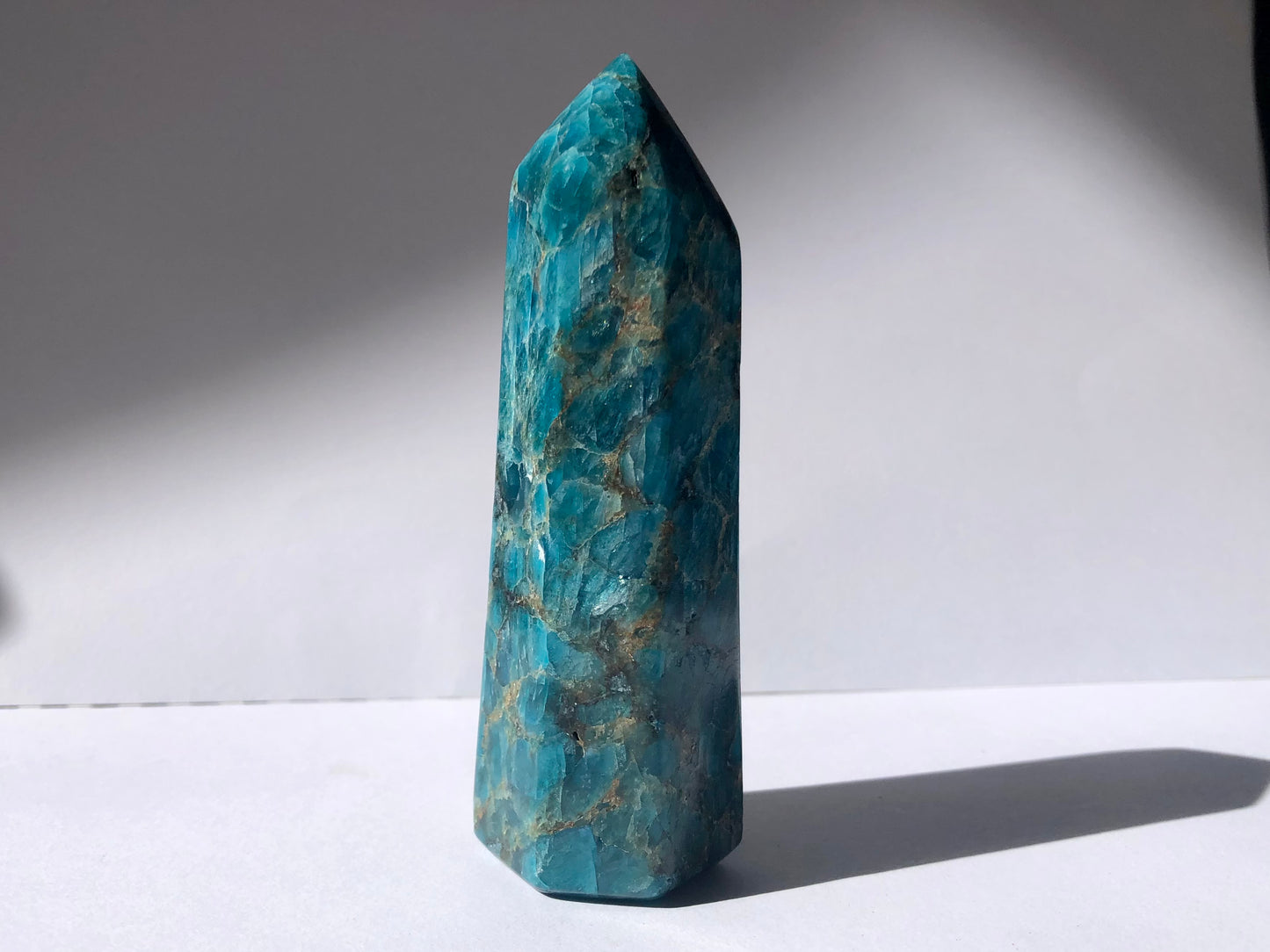 Blue Apatite Tower