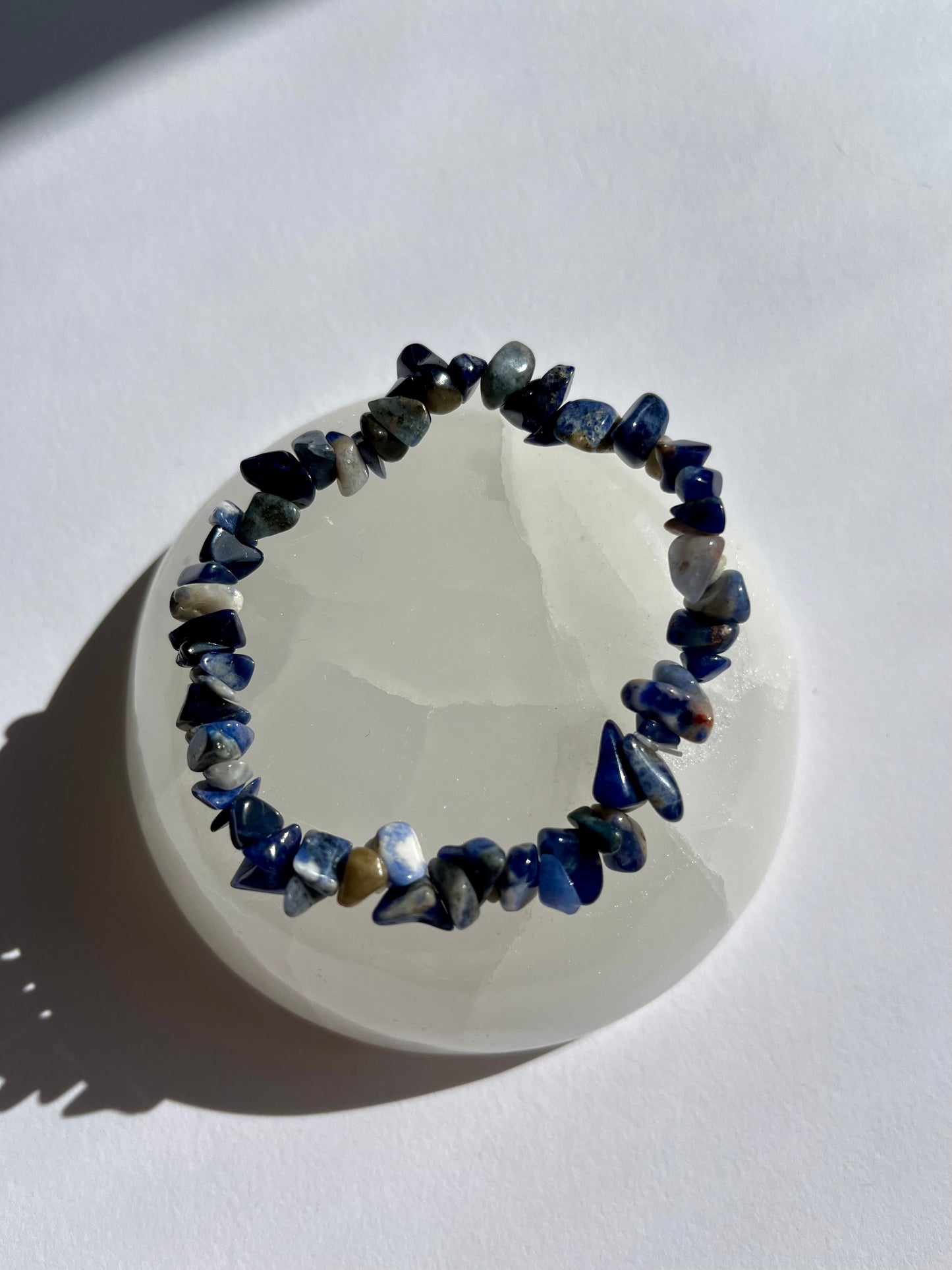 Sodalite Chip Bracelet