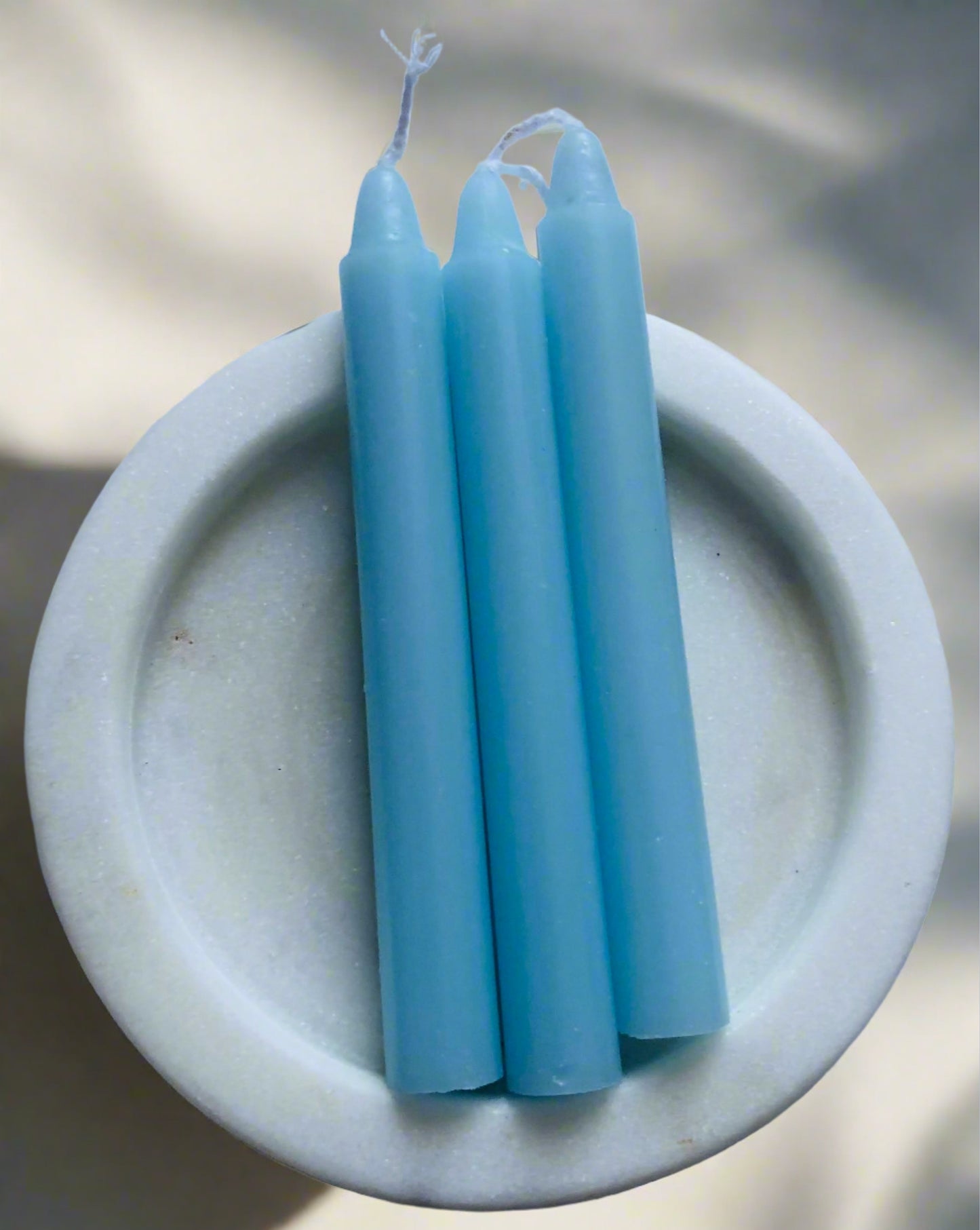 Light Blue Spell Candle