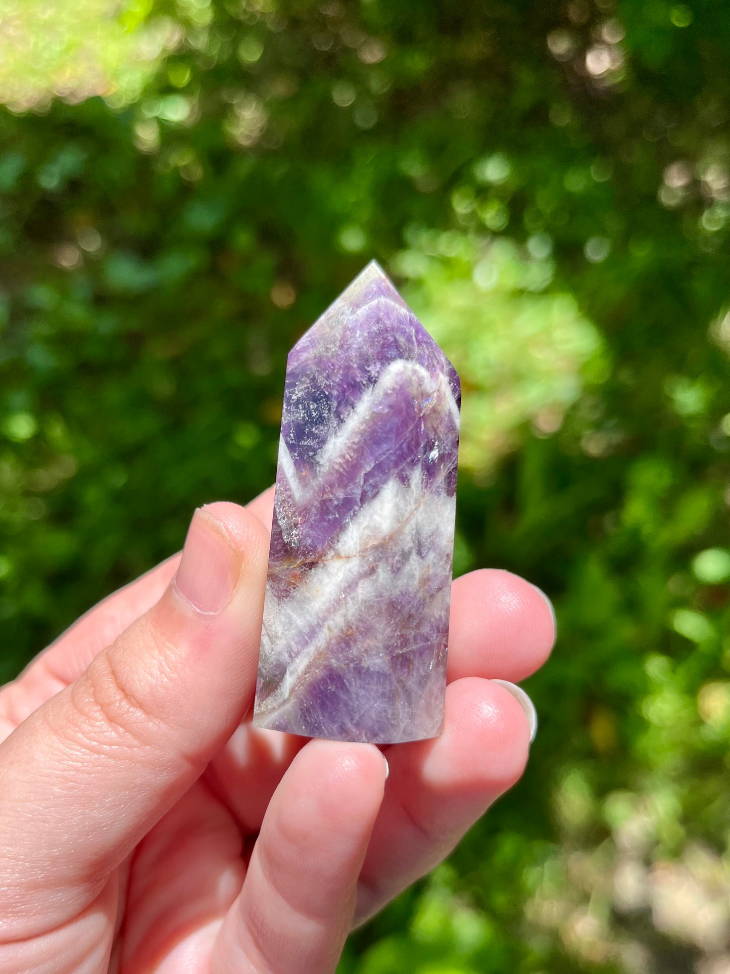 Chevron Amethyst Point