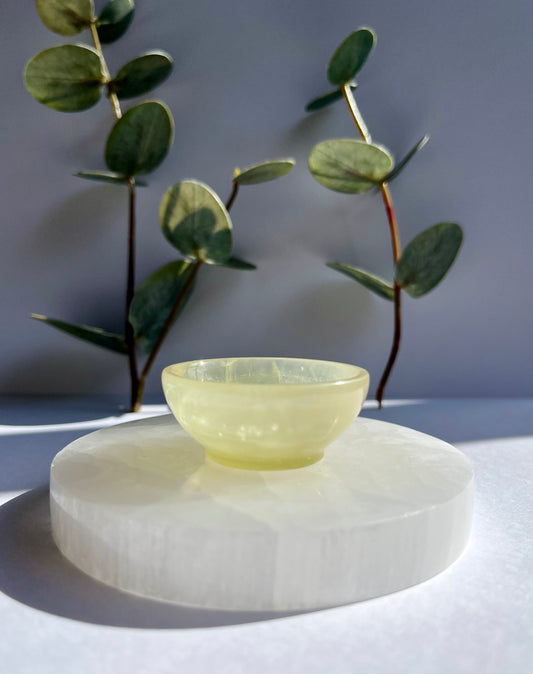 Banded Calcite Bowl