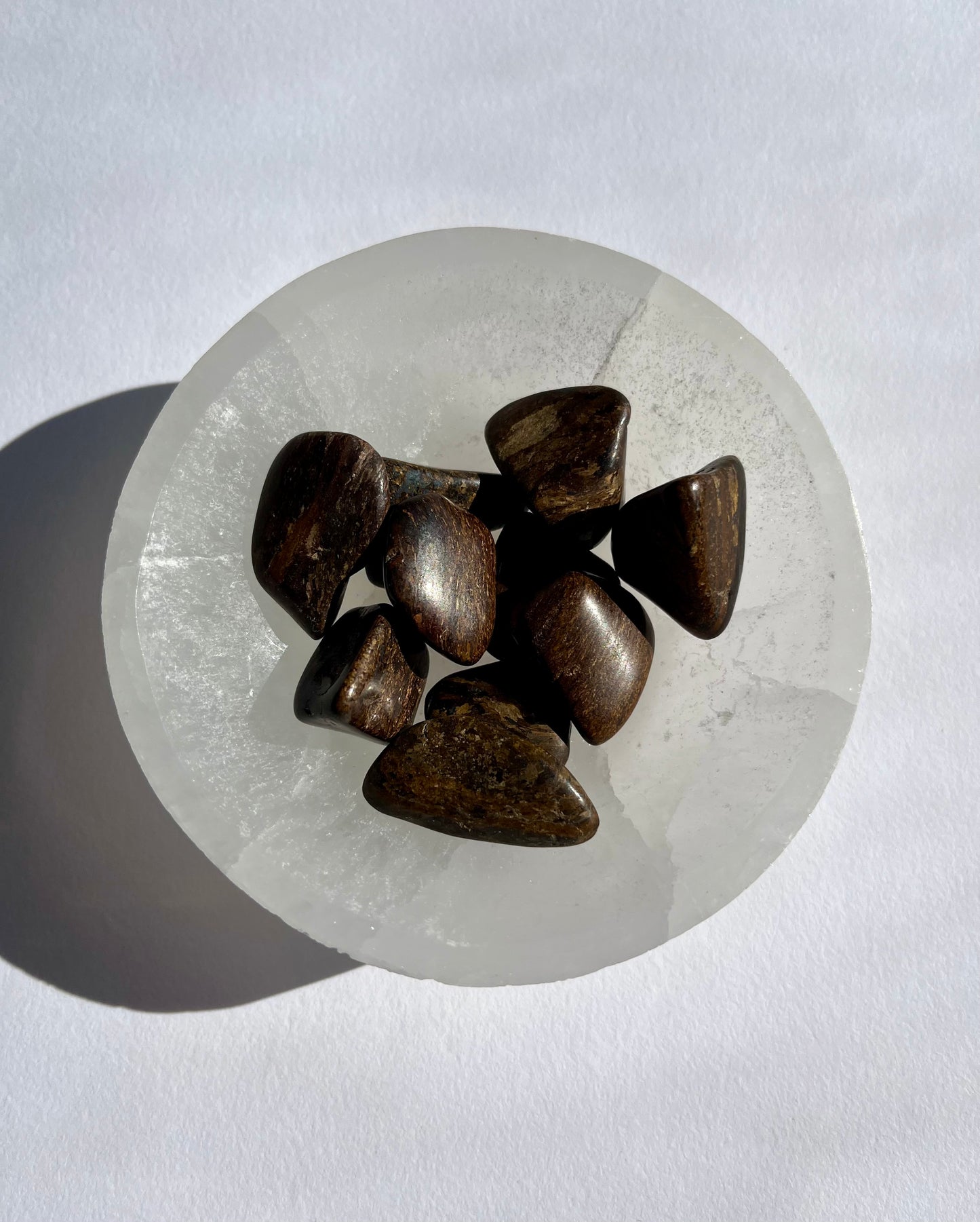 Bronzite Tumbled Stone