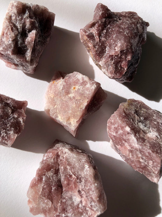 Strawberry Quartz - Rough