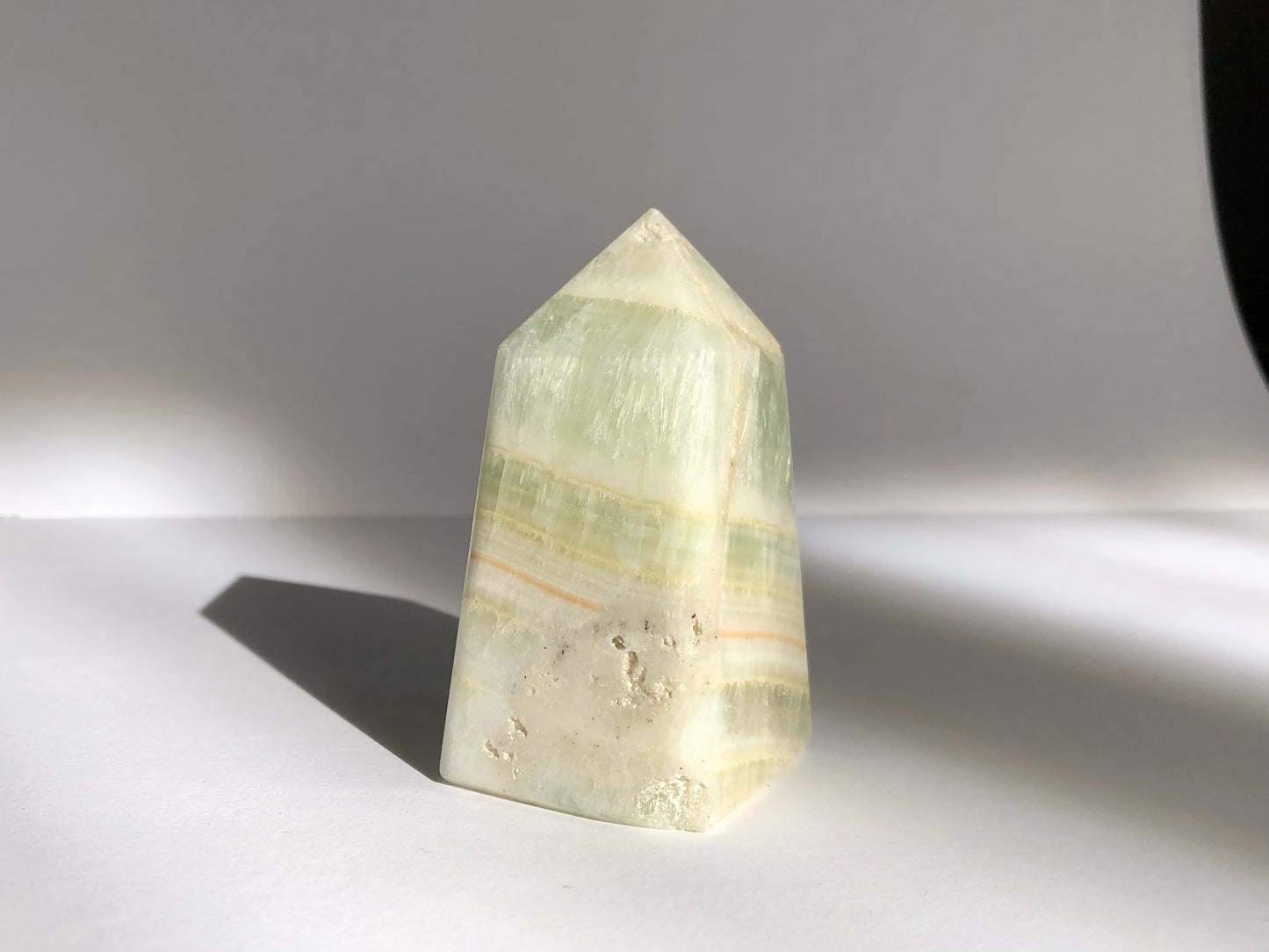 Pistachio Calcite Tower #2