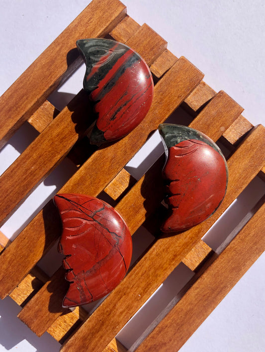 Bloodstone Moon Carving