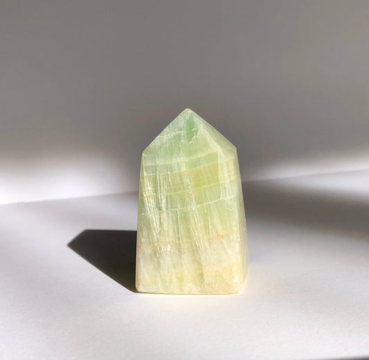 Pistachio Calcite Tower #3