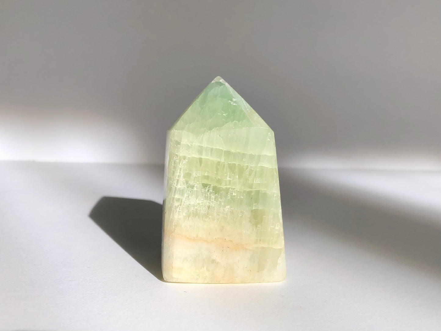 Pistachio Calcite Tower #3