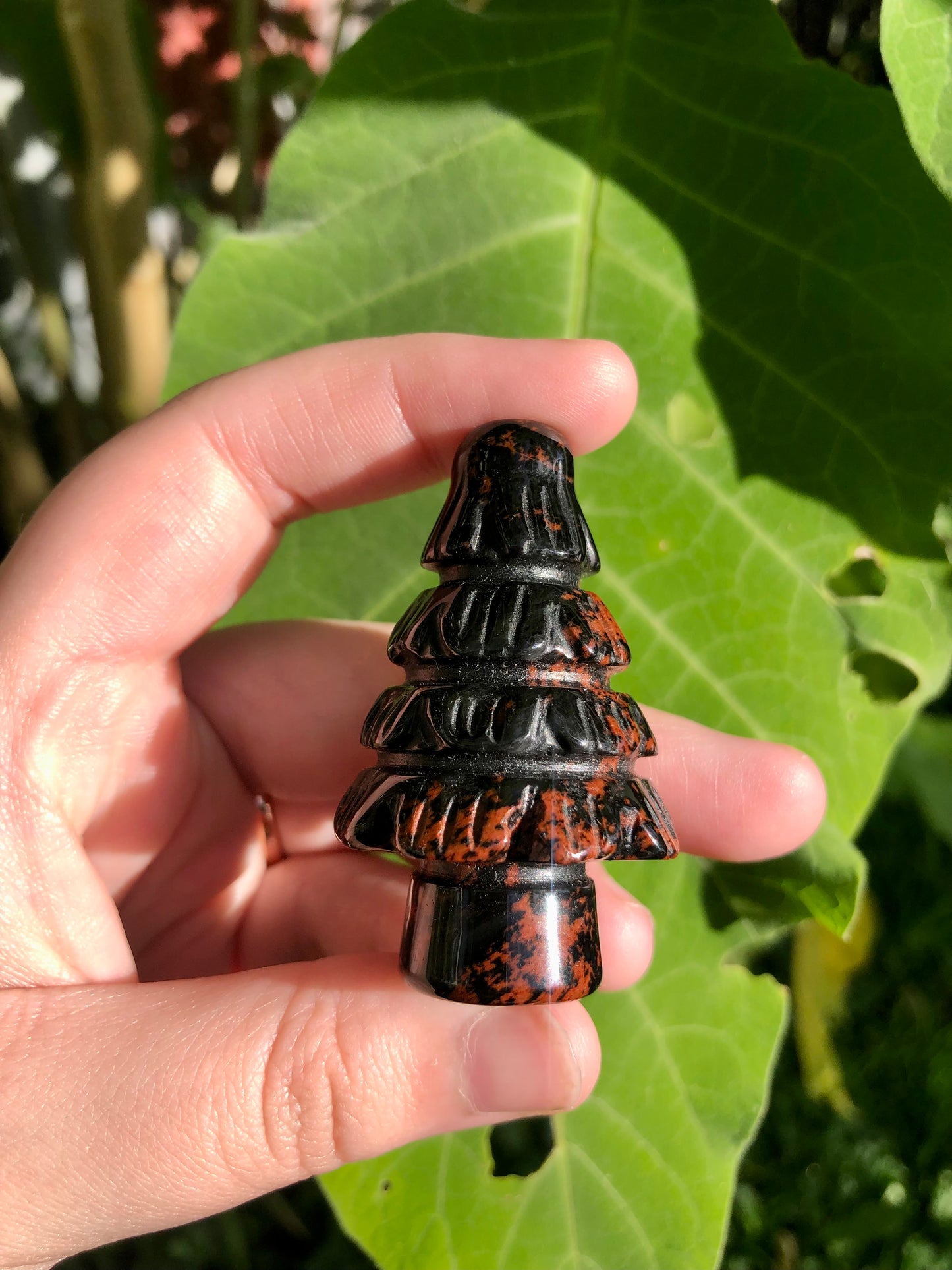 Mahogany Obsidian Tree