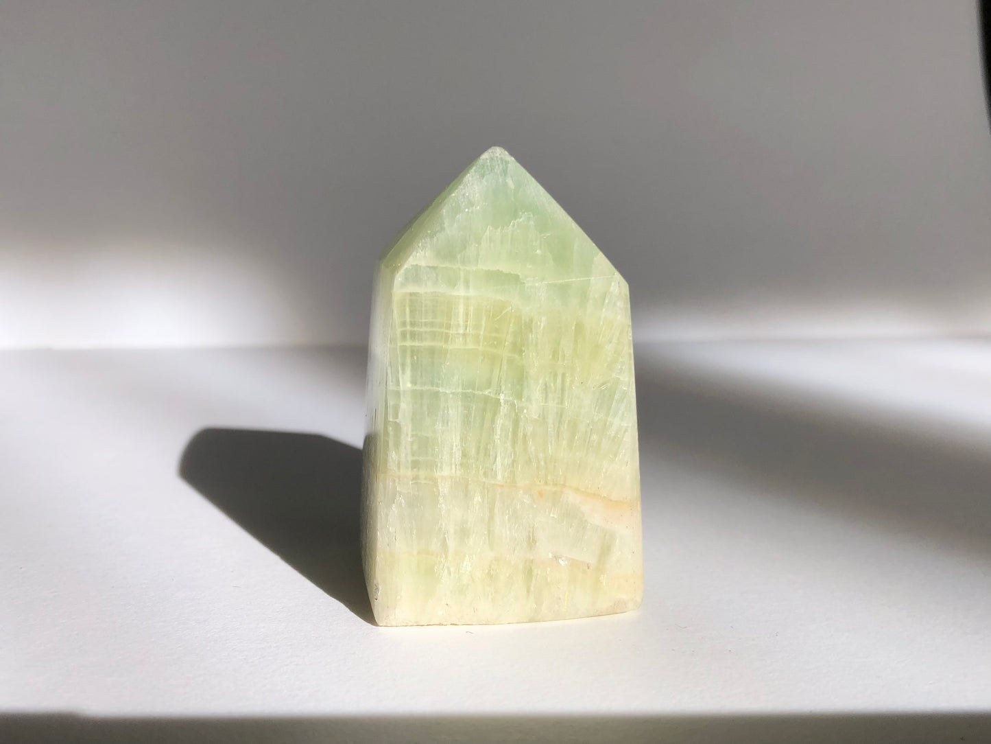 Pistachio Calcite Tower #3