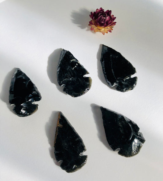 Black Obsidian Arrow - Small