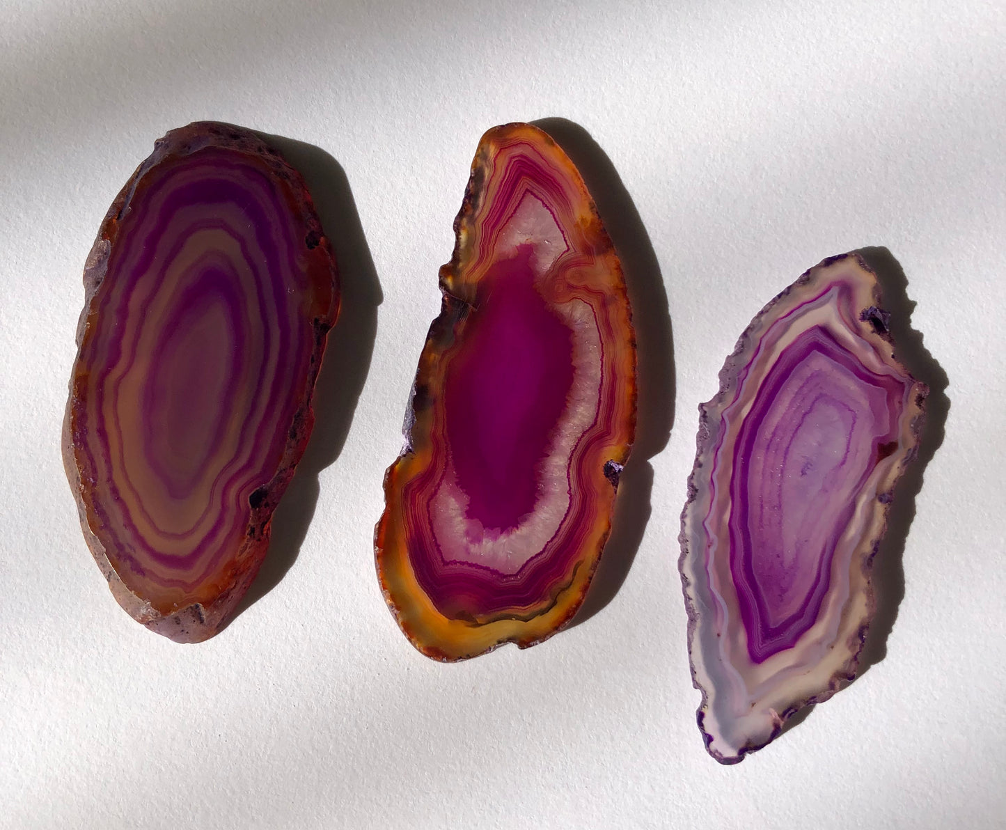 Purple Agate Slice - Small