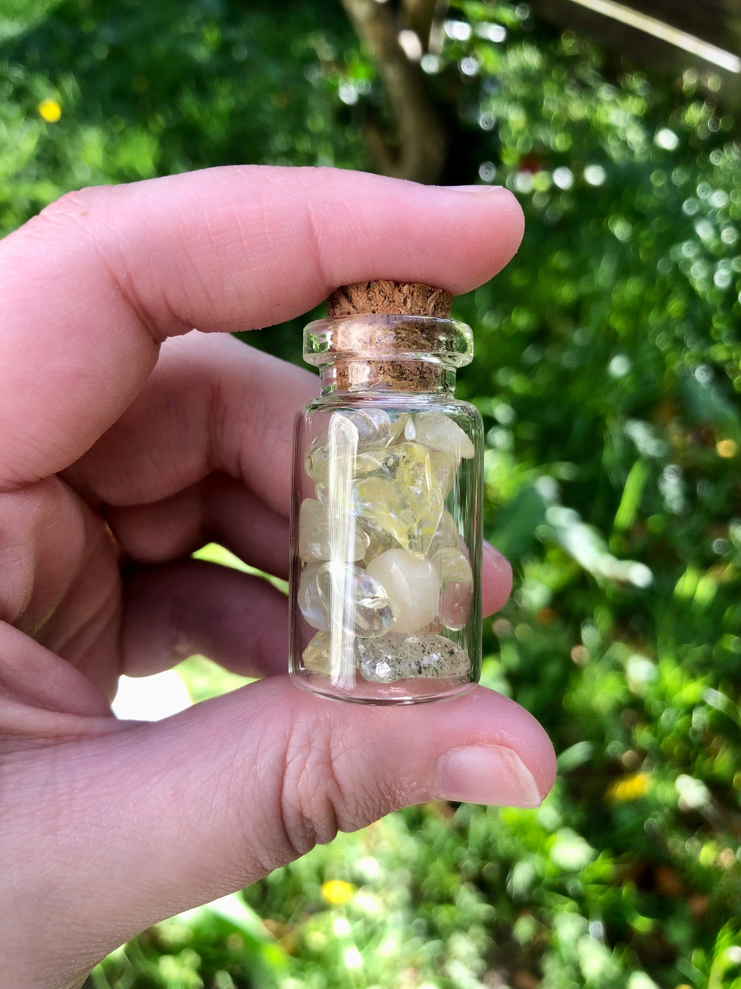 Citrine Chip Bottle - Medium