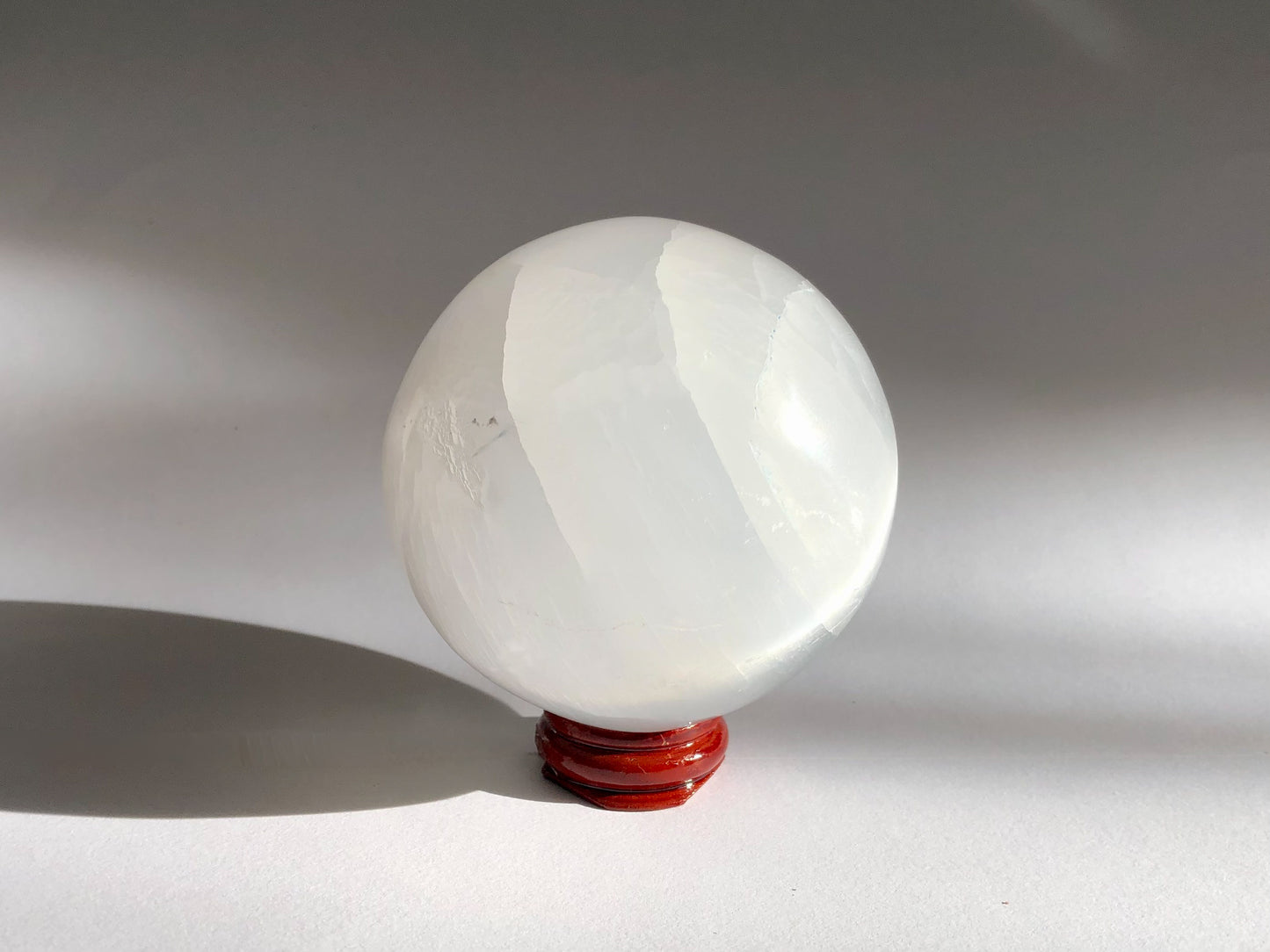 Selenite (Satin Spar) Sphere