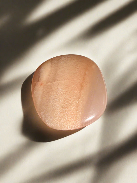 Pink Aventurine Flat Stone