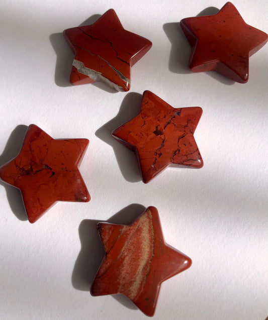 Red Jasper Star