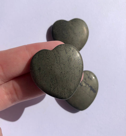 Pyrite Flat Heart