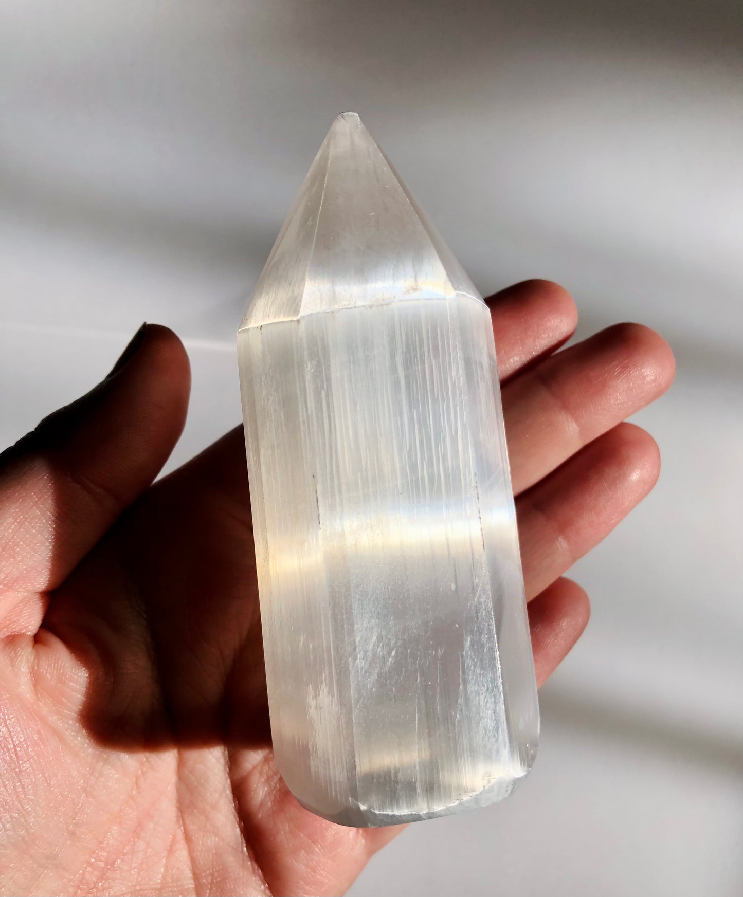 Selenite (Satin Spar) Point