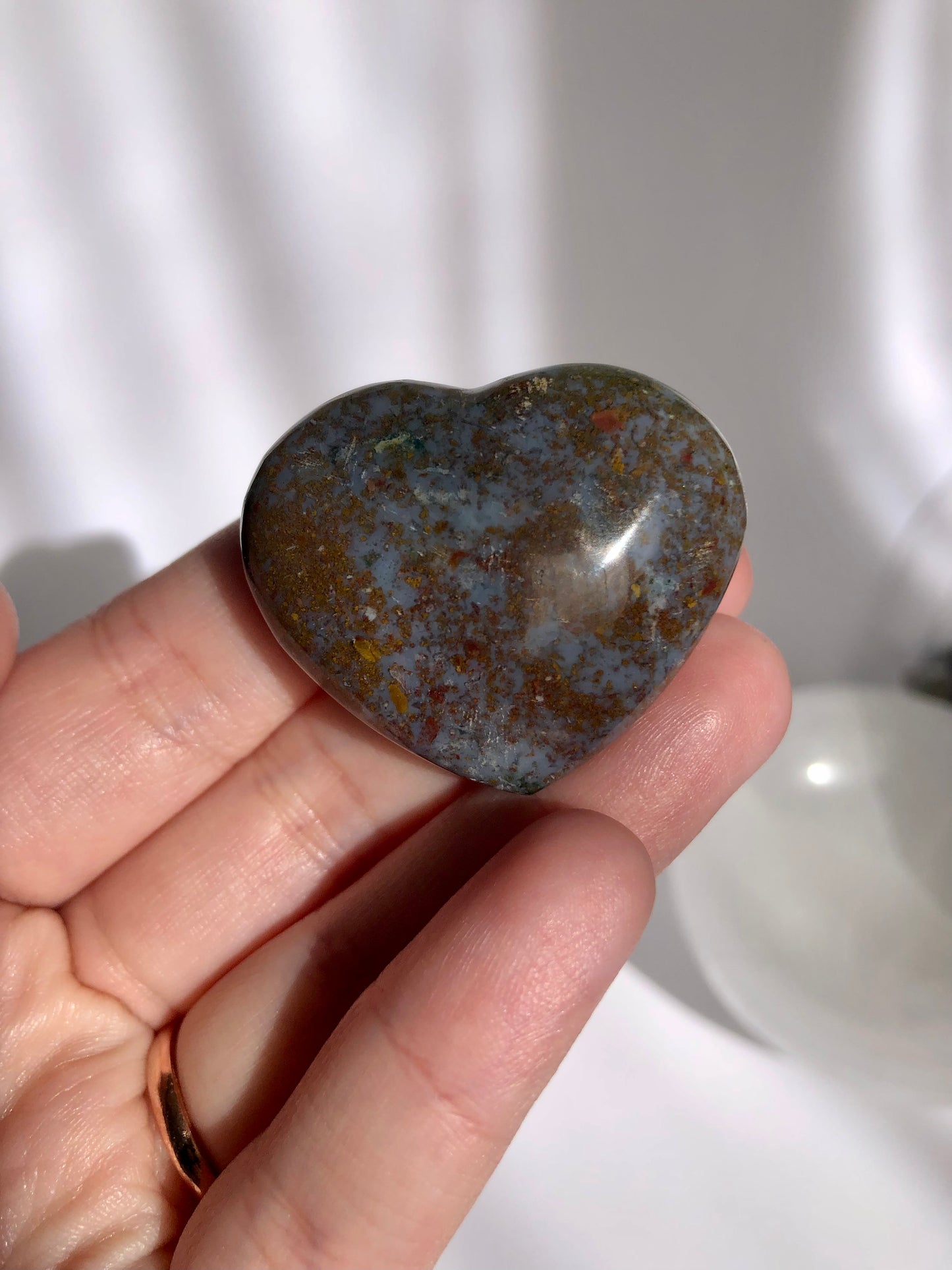 Ocean Jasper Heart